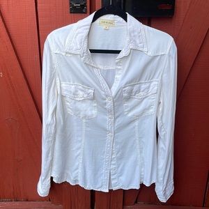 Cloth & Stone long white button down size M